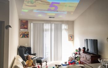 Un vidéo projecteur dans votre salon
